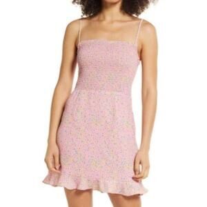 FRENCH CONNECTION Stacie Daisy Strappy Mini Dress Size 4